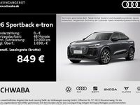 Neu Audi Q6 Sportback e-tron Ambiente 285 kW (388 PS) 2026 Grau SUV