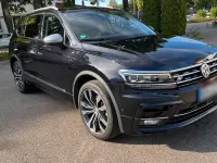 Gebraucht VW Tiguan Allspace R-line 220 PS (161 kW) 2018 Schwarz SUV