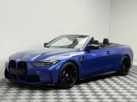 Gebraucht BMW M4 Cabriolet Performance 510 PS (375 kW) 2021 Portimao blau metallic Cabrio