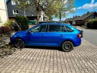 Gebraucht Skoda Rapid Drive 110 PS (80 kW) 2017 Blau Kleinwagen