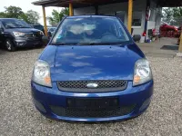 Gebraucht Ford Fiesta Style 69 PS (50 kW) 2008 Blau Kleinwagen