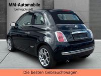 Gebraucht Fiat 500 Lounge 86 PS (63 kW) 2012 Schwarz Limousine