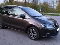 Brugt VW Sharan Allstar 150 HK (110 kW) 2017 Brun MPV