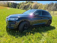 Używany Audi Q5 S-Line 190 KM (139 kW) 2018 Czarny SUV