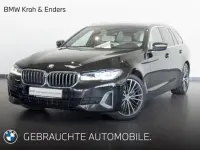 Gebraucht BMW 520 Luxury Line 197 PS (144 kW) 2021 Black sapphire metallic (schwarz) Kombi