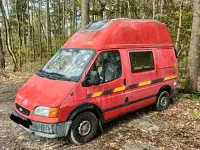 Gebraucht Ford Transit 69 PS (50 kW) 1997 Rot Van