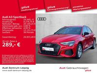 Gebraucht Audi A3 S-Line 245 PS (180 kW) 2022 Rot Limousine