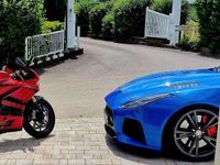 Gebraucht Jaguar F-Type SVR 575 PS (422 kW) 2018 Blau Coupé