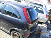 Gebraucht Opel Corsa Basis 58 PS (42 kW) 2002 Schwarz Kleinwagen