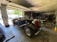 Gebraucht MG TD 54 PS (39 kW) 1953 Rot Cabrio