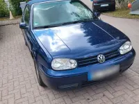 Gebraucht VW Golf Cabriolet 101 PS (74 kW) 1998 Blau Cabrio