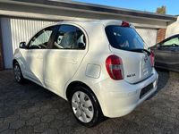 Gebraucht Nissan Micra Acenta 80 PS (58 kW) 2012 Weiß Kleinwagen