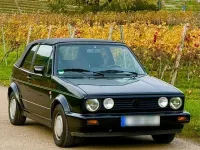 Gebraucht VW Golf Cabriolet Sportline 98 PS (72 kW) 1992 Schwarz Cabrio