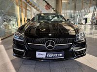 Gebraucht Mercedes SLK55 AMG AMG 421 PS (309 kW) 2016 Obsidianschwarz Cabrio