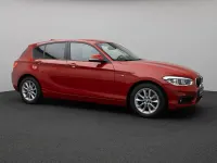 Gebraucht BMW 118 Advantage 136 PS (100 kW) 2018 Melbourne rot metallic a7schwarz Kleinwagen