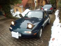 Gebraucht Mazda MX5 90 PS (66 kW) 1996 Blau Cabrio