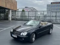 Gebraucht Mercedes CLK200 184 PS (135 kW) 2009 Schwarz Cabrio