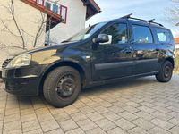 Gebraucht Dacia Logan MCV 84 PS (61 kW) 2010 Schwarz Van / Kleinbus