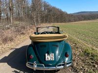 Gebraucht VW Käfer 50 PS (36 kW) 1961 Blau Cabrio