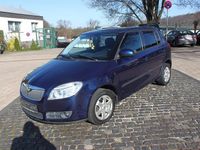 Gebraucht Skoda Fabia Ambiente 60 PS (44 kW) 2010 Stormblau metallic Kleinwagen