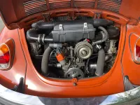 Gebraucht VW Käfer 94 PS (69 kW) 1971 Orange Cabrio
