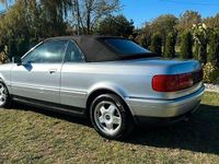 Gebraucht Audi Cabriolet 116 PS (85 kW) 1995 Silber Cabrio
