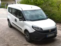 Gebraucht Fiat Doblò 95 PS (69 kW) 2018 Weiß Van / Kleinbus