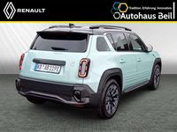 Neu Renault 4 E-Tech Iconic 110 kW (150 PS) 2025 Hautsdefrancegrün, black pe SUV