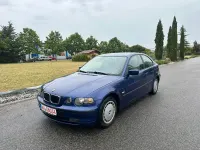 Brugt BMW 316 Compact 116 HK (85 kW) 2002 Blå Hatchback