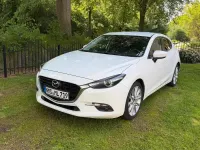 Gebraucht Mazda 3 Sports-Line 120 PS (88 kW) 2018 Weiß Limousine
