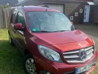 Gebraucht Mercedes Citan 111 110 PS (80 kW) 2015 Rot Van / Kleinbus