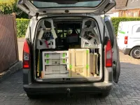 Gebraucht Peugeot Partner 90 PS (66 kW) 2015 Silber Van / Kleinbus