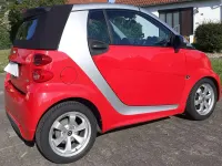 Gebraucht Smart ForTwo Cabrio 71 PS (52 kW) 2013 Rot Cabrio