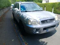 Gebraucht Hyundai Santa Fe 145 PS (106 kW) 2004 Silber SUV