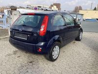 Gebraucht Ford Fiesta Style 60 PS (44 kW) 2007 Blau Kleinwagen