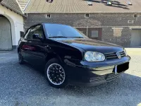 Gebraucht VW Golf Cabriolet 101 PS (74 kW) 1998 Schwarz Cabrio