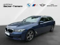 Gebraucht BMW 520 Sport Line 190 PS (139 kW) 2021 Blau Limousine