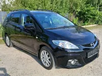 Gebraucht Mazda 5 Active 116 PS (85 kW) 2010 Schwarz Van / Kleinbus