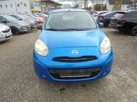 Gebraucht Nissan Micra Visia 80 PS (58 kW) 2012 Blau Kleinwagen