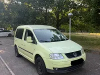 Gebraucht VW Caddy Life 109 PS (80 kW) 2007 Gelb Van / Kleinbus