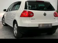 Gebraucht VW Golf VI United 122 PS (89 kW) 2010 Weiß Kleinwagen