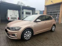 Gebraucht VW Polo Comfortline 75 PS (55 kW) 2018 Orange Kleinwagen