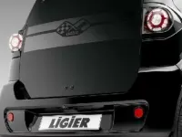 Neu Ligier Myli 2026 Schwarz Kleinwagen