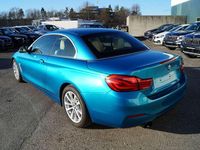 Gebraucht BMW 420 Sport Line 184 PS (135 kW) 2017 Snapperrocksblue Cabrio