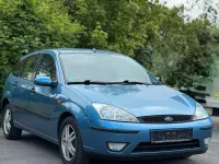 Gebraucht Ford Focus 101 PS (74 kW) 2002 Blau Kleinwagen