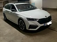 Gebraucht Skoda Octavia RS 200 PS (147 kW) 2023 Weiß Kombi