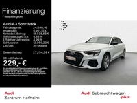 Gebraucht Audi A3 S-Line 245 PS (180 kW) 2022 Gletscherweiß metallic Limousine