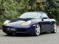 Gebraucht Porsche Boxster 220 PS (161 kW) 2001 Lapisblau Cabrio