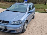 Gebraucht Opel Astra 105 PS (77 kW) 2003 Blau Kombi