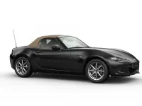 Neu Mazda MX5 132 PS (97 kW) 2026 Schwarz Cabrio